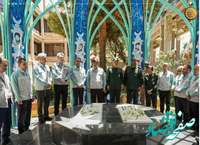 تجدید پیمان با آرمان‌های شهدا در فولاد مبارکه به‌مناسبت سالروز آزادسازی خرمشهر