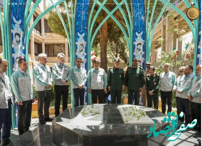 تجدید پیمان با آرمان‌های شهدا در فولاد مبارکه به‌مناسبت سالروز آزادسازی خرمشهر