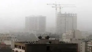 هواشناسی تهران اعلام کرد: وزش باد همراه با خیزش خاک در تهران