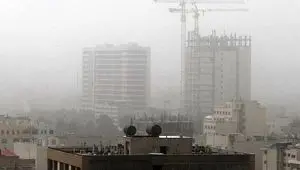هواشناسی تهران اعلام کرد: وزش باد همراه با خیزش خاک در تهران