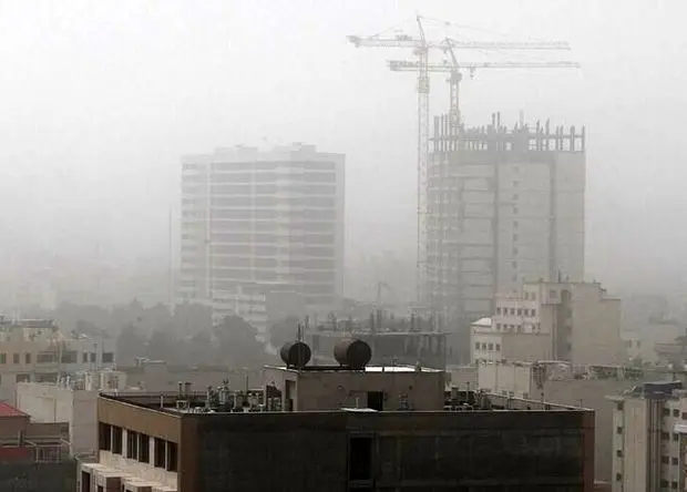 هواشناسی تهران اعلام کرد: وزش باد همراه با خیزش خاک در تهران