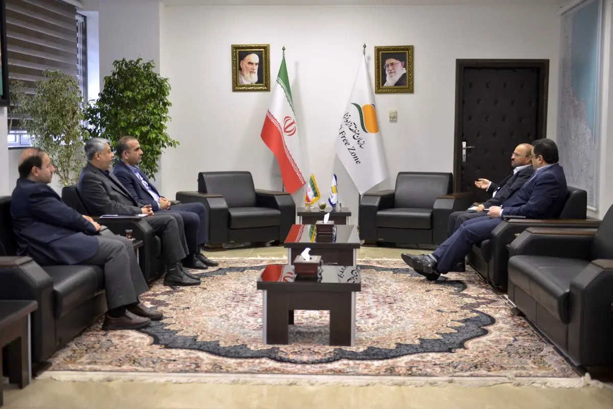 دیدار ناظر گمرکات استان گیلان با مدیرعامل سازمان منطقه آزاد انزلی