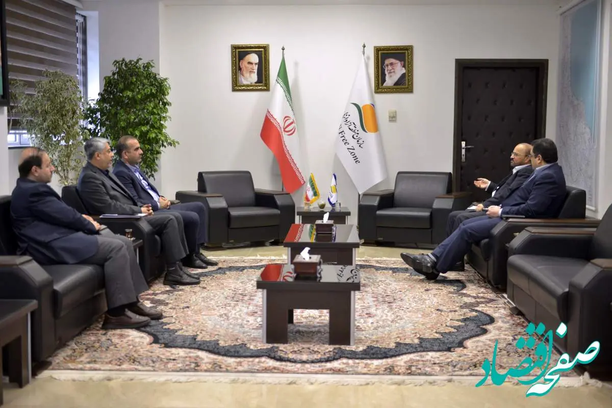 دیدار ناظر گمرکات استان گیلان با مدیرعامل سازمان منطقه آزاد انزلی