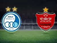 زمان دقیق دربی امروز/ دربی 102 استقلال و پرسپولیس