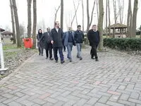 بازدید مدیرعامل سازمان منطقه آزاد انزلی از پارک ساحلی و زیرساخت های گردشگری