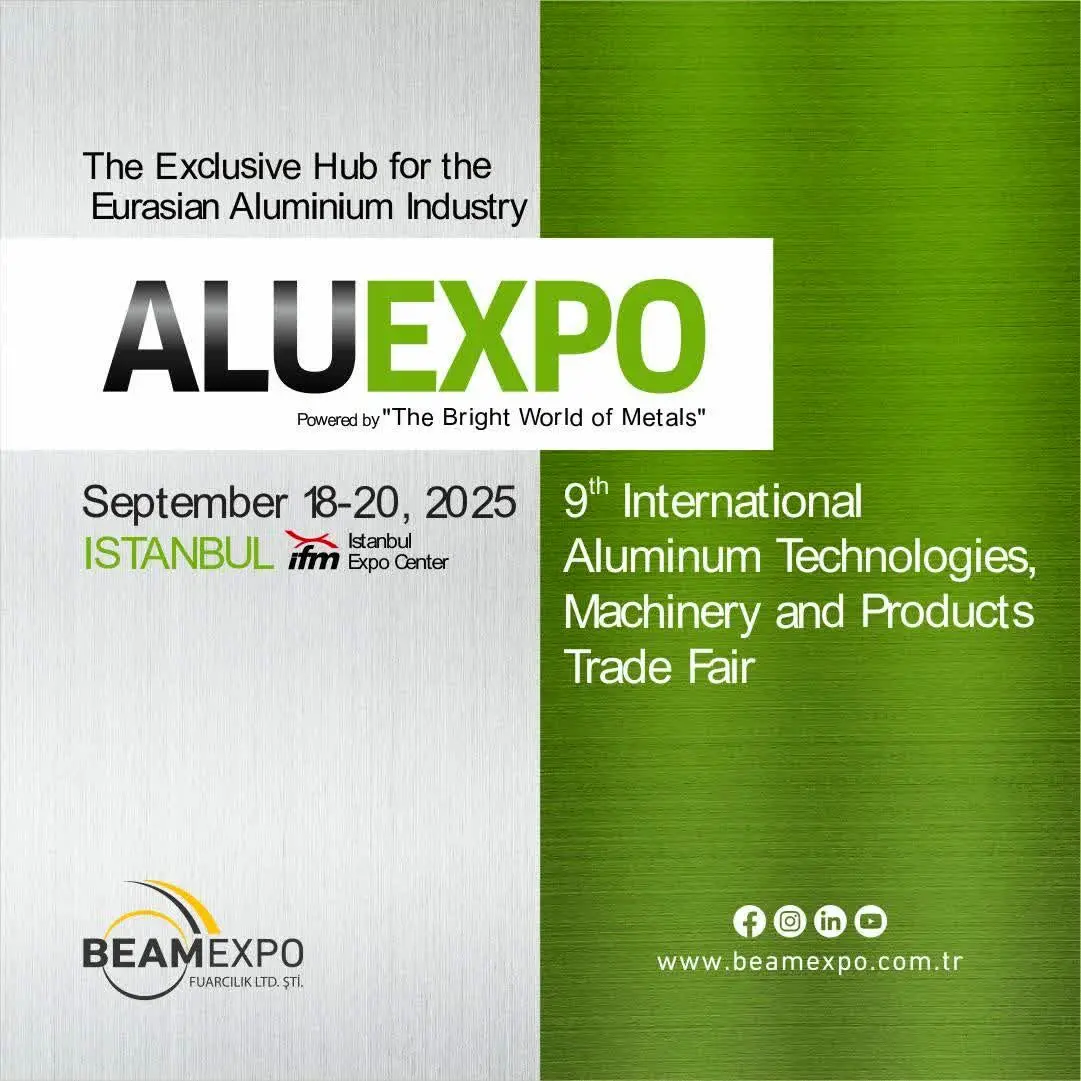 حضور پررنگ شرکت آلومینای ایران در نمایشگاه بین‌المللی ALUEXPO 2025 ترکیه
