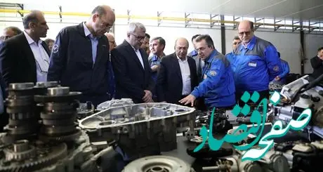 بررسی زیرساخت‌ها برای آغاز تولید انبوه گیربکس اتوماتیک در کشور توسط مدیران ارشد ایران‌خودرو