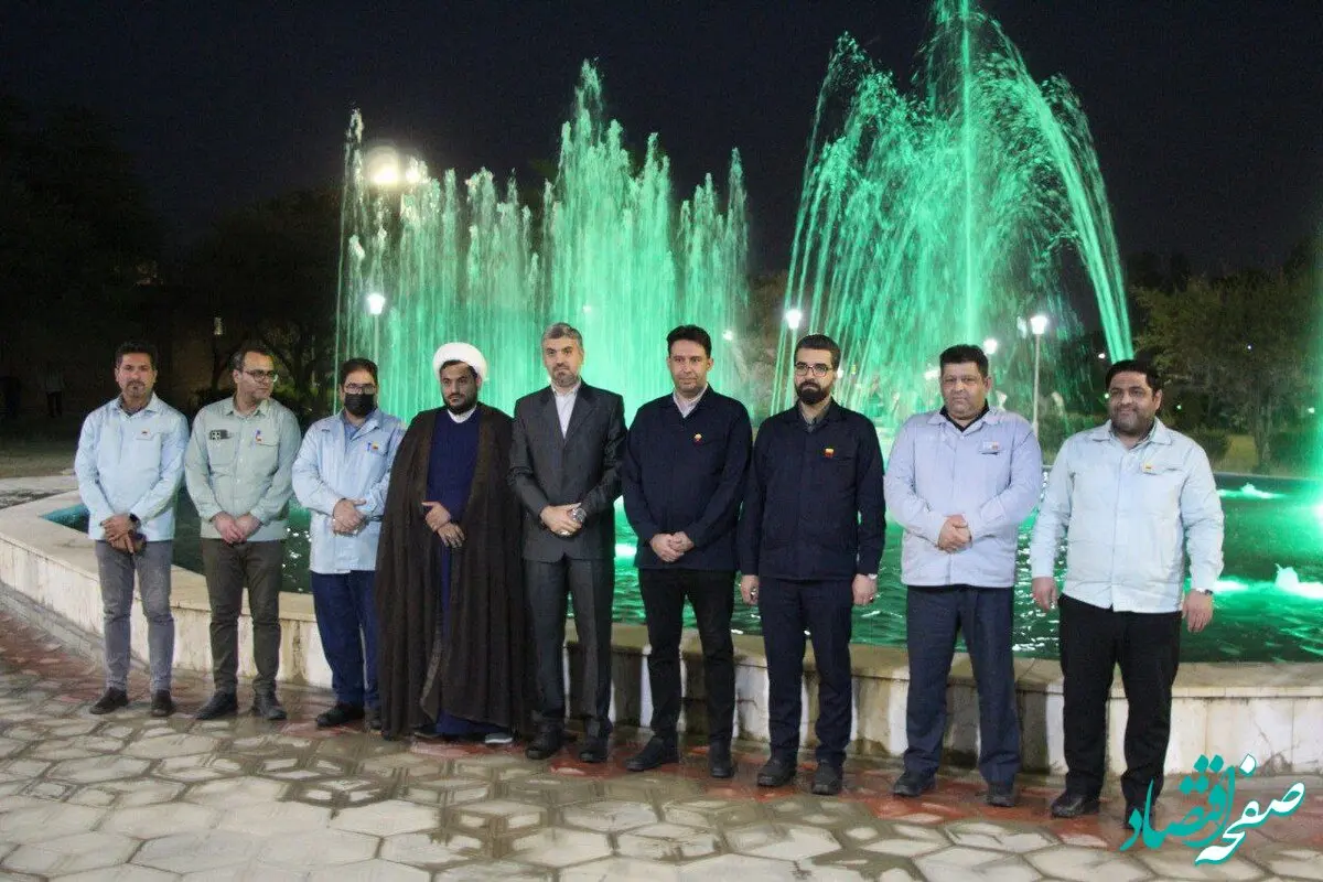پروژه احداث بوستان کارگر شرکت فولاد خوزستان افتتاح شد