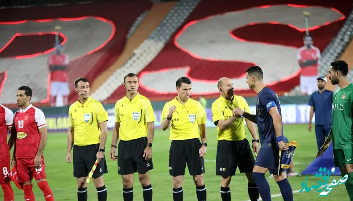 رونالدو با کاپیتان امیری دست نداد!