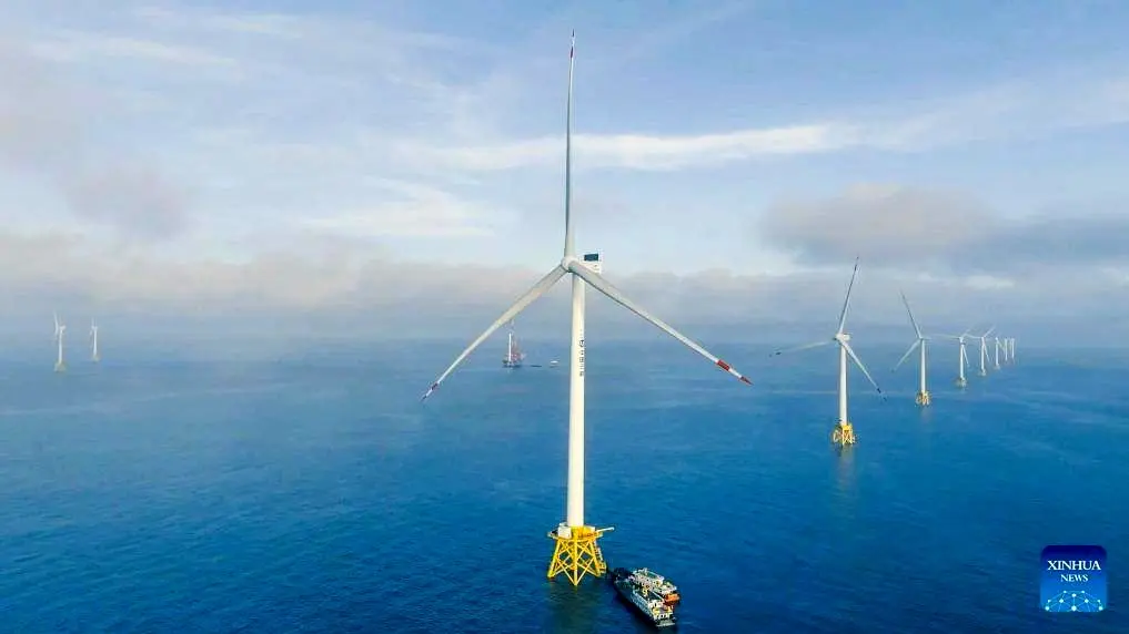 بزرگ‌ترین توربین بادی جهان به شبکه برق چین وصل شد