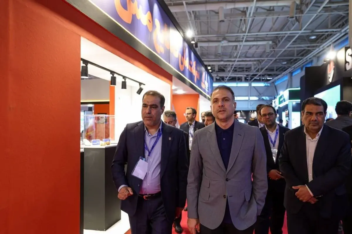 بازدید مدیرعامل شرکت ملی مس از نمایشگاه ایران اکسپو ۱۴۰۴