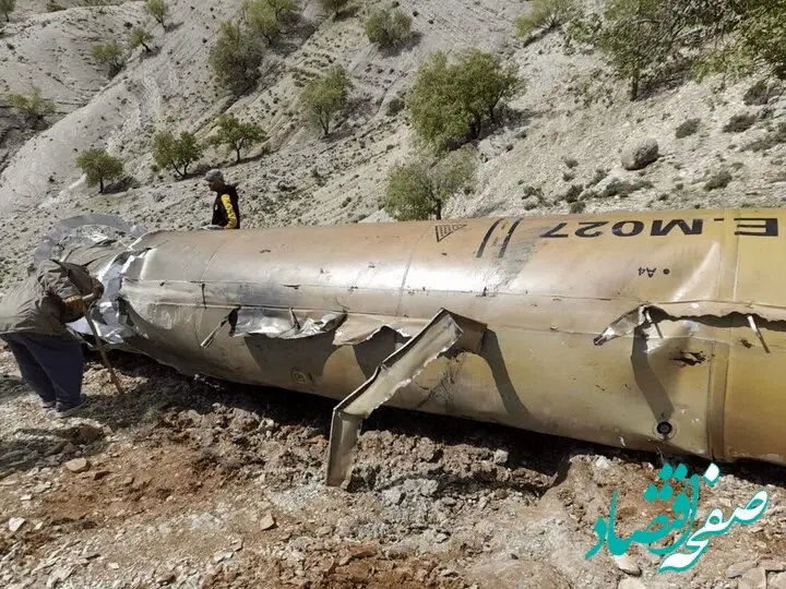 خبر تازه از پیدا شدن لاشه یک موشک در استان کهگیلویه و بویراحمد