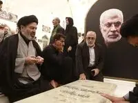 وقوع یک اتفاق تاریخی برای شهید ابومهدی المهندس | حضور این مقامات بر مزار این شهید
