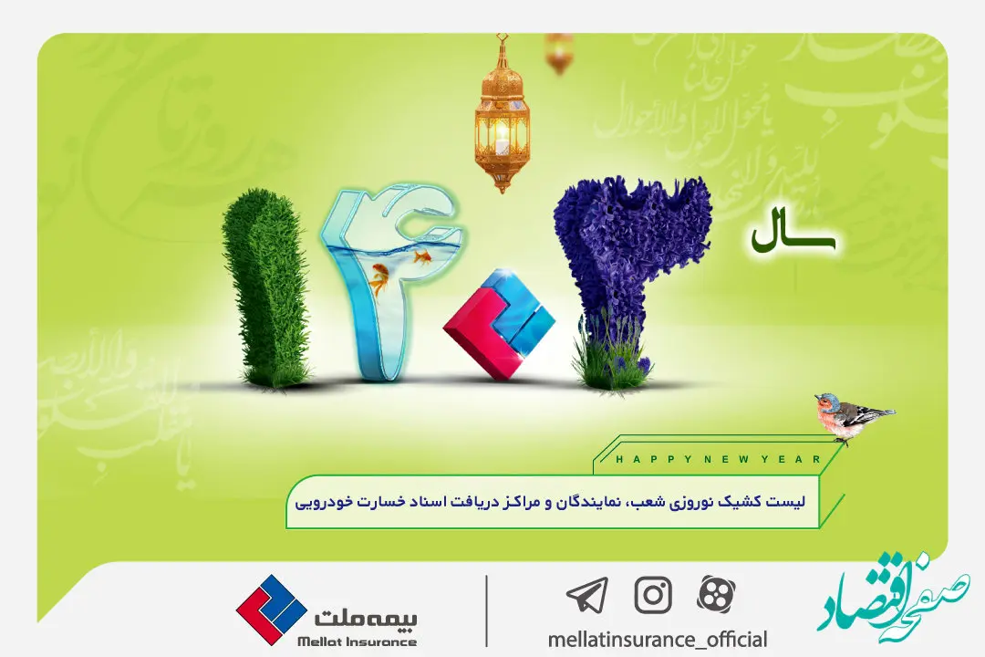آرامش خیال در تعطیلات نوروزی با «بیمه ملت»