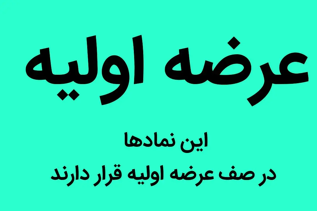 این نمادها در صف عرضه اولیه قرار دارند