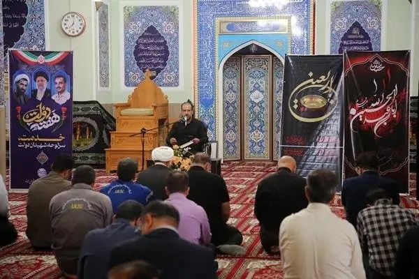 برگزاری مراسم اربعین حسینی در مجتمع پتروشیمی شازند
