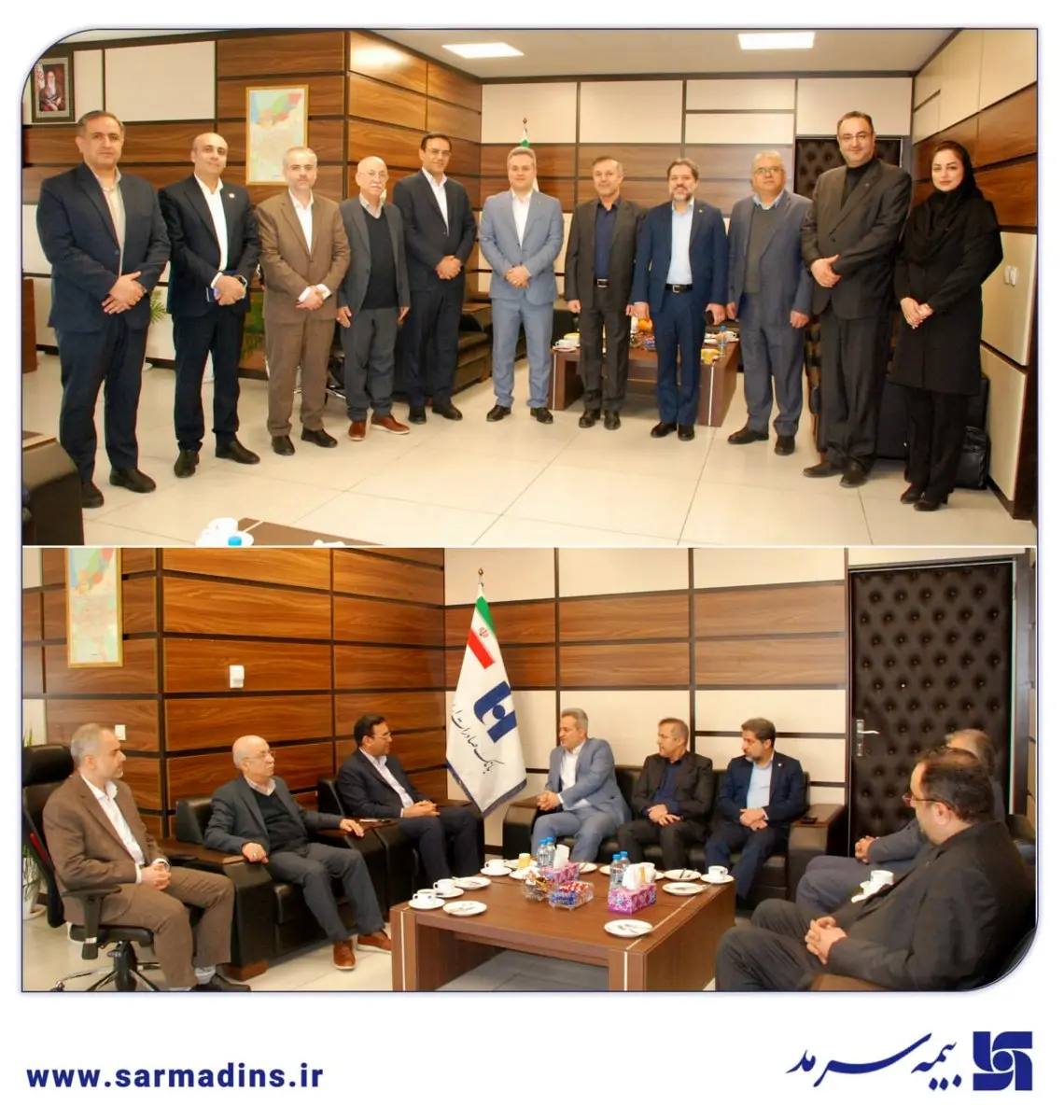 بهره‌مندی کارکنان و بازنشستگان بانک صادرات از خدمات مطلوب و بهنگام، از اولویت‌‌های اصلی بیمه سرمد