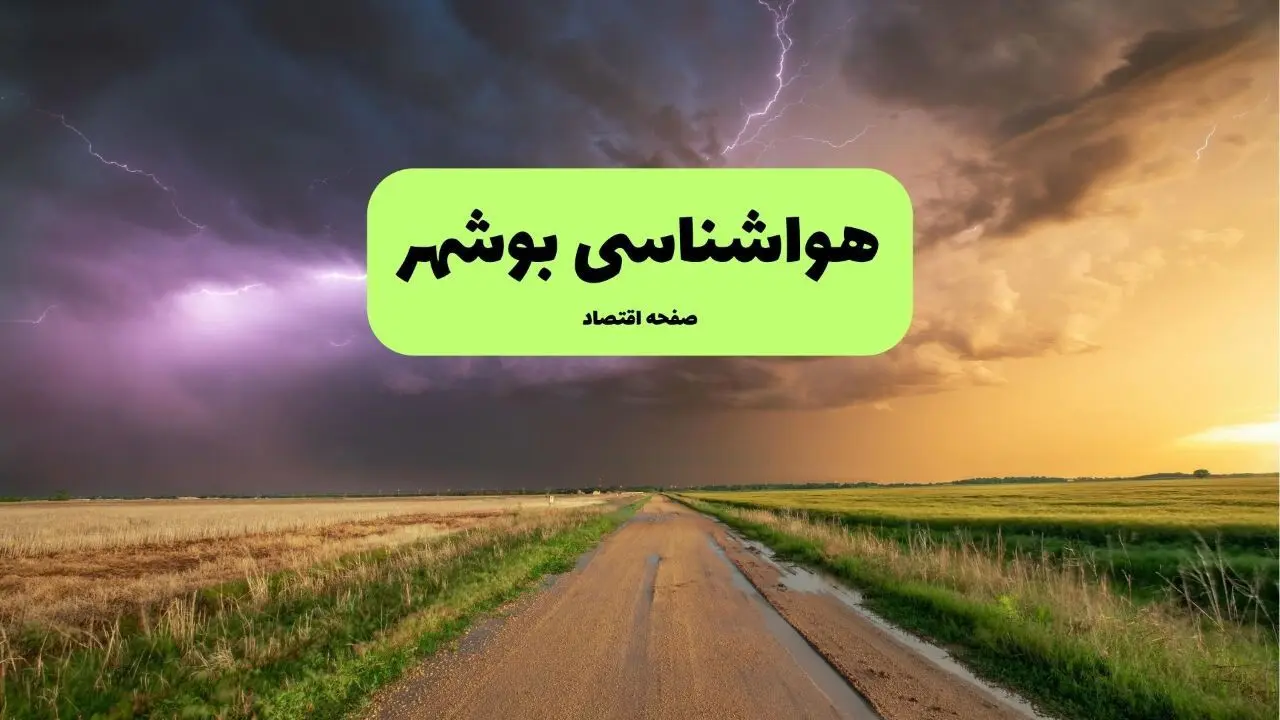 پیش بینی وضعیت آب و هوا بوشهر فردا چهارشنبه ۹ مهر ماه ۱۴۰۴ + هواشناسی بوشهر فردا