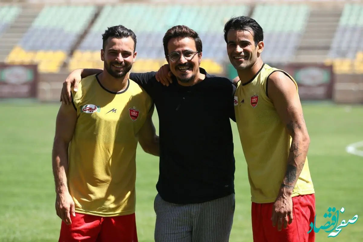 حسین سلیمانی مهمان پرسپولیسی ها + عکس