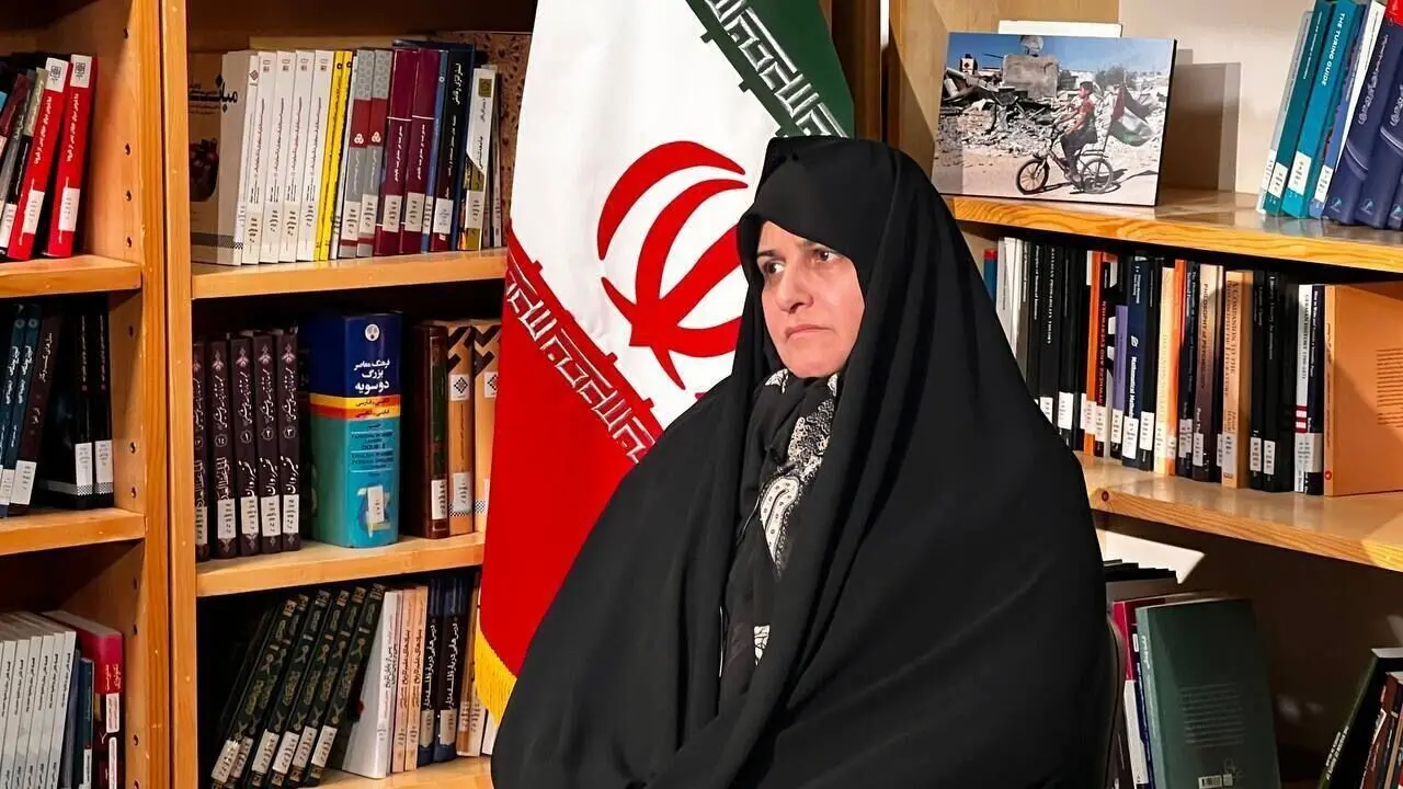 نگرانی همسر رئیس جمهور شهید در اولین سخنرانی بعد از شهادت شهید سید ابراهیم رئیسی