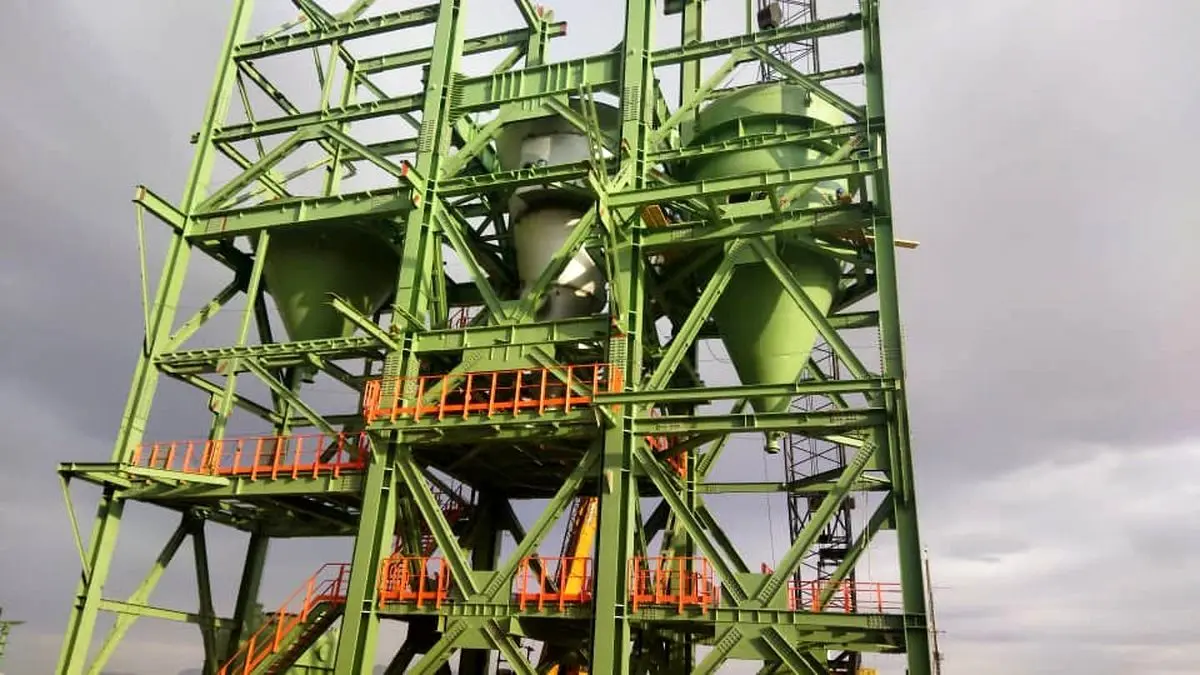 نصب موفق Cooling Gas Scrubber در پروژه احیا اقلید