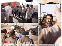 بازدید سرپرست مجتمع سنگ آهن سنگان از پروژه باند دوم، قطعه شماره یک محور سنگان، تربت حیدریه