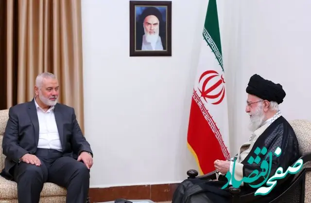 دیدار اسماعیل هنیه رئیس دفتر سیاسی حماس با رهبر انقلاب