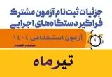 ثبت نام آزمون استخدامی دستگاه های اجرایی ۱۴۰۴| نحوه ثبت نام در سامانه آزمون استخدامی دستگاه های اجرایی ۱۴۰۴ + ورود به سامانه hrtc.ir