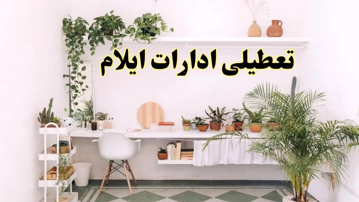 خبر فوری؛ تعطیلی ادارات استان ایلام فردا سه شنبه ۳ تیر ۱۴۰۴ | ادارات ایلام سه شنبه سوم تیر ۱۴۰۴ تعطیل شد؟