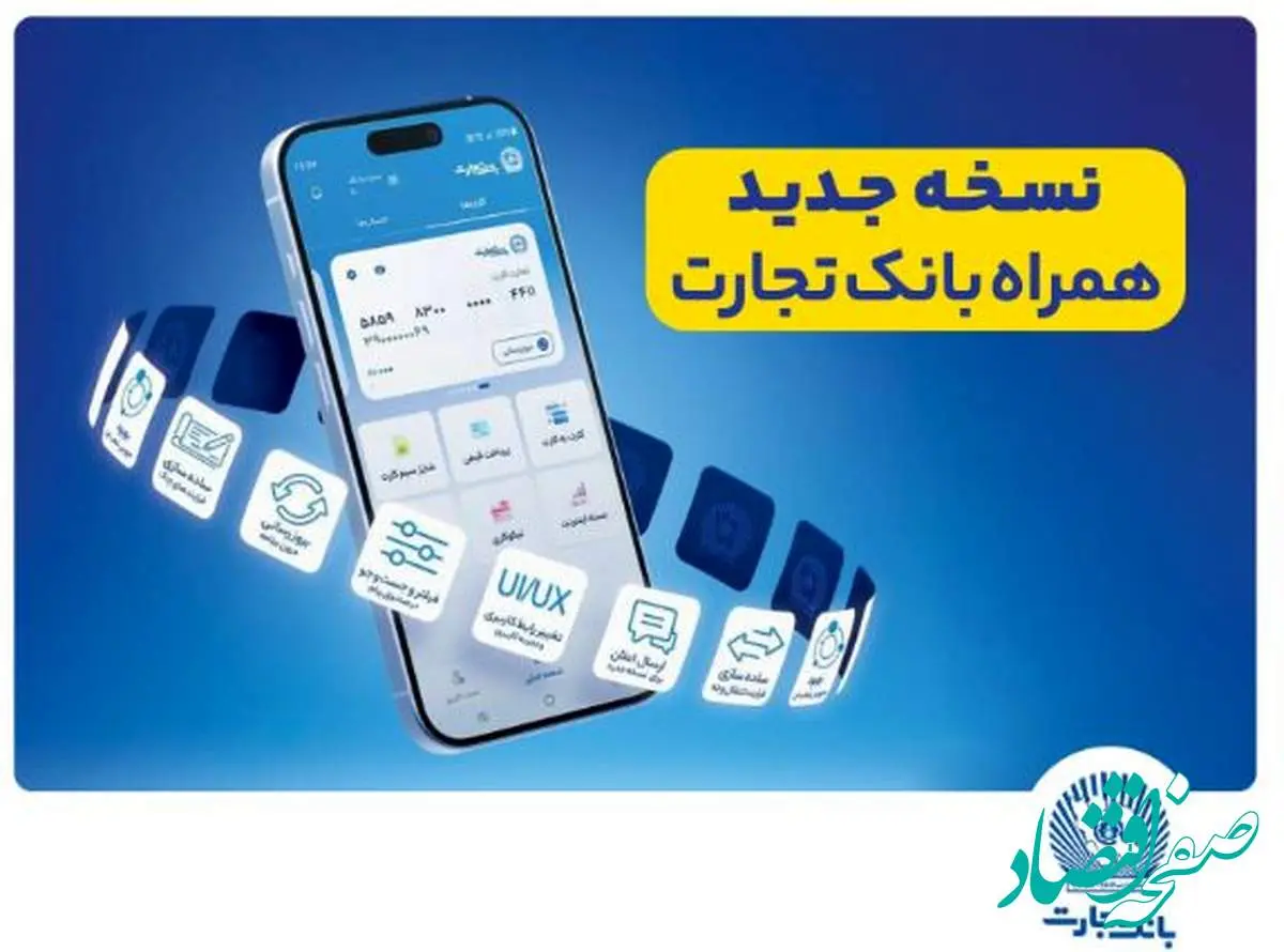 افزوده شدن امکان افتتاح حساب «تسهیلات ممتاز» در همراهبانک تجارت