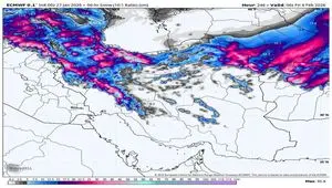 سامانه بارشی جدید کشور را فرا می‌گیرد