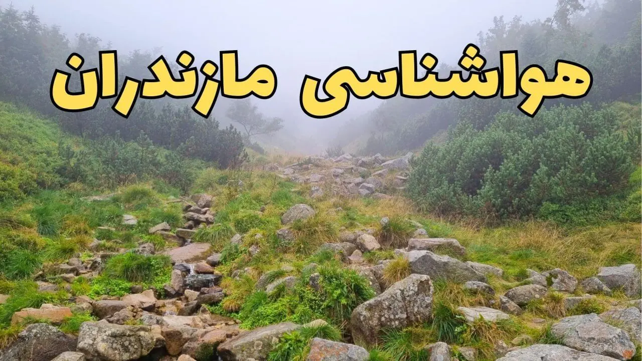 پیش بینی وضعیت آب و هوا مازندران فردا شنبه ۱۸ اسفند ماه ۱۴۰۳ | پیش‌ بینی هواشناسی ساری فردا | هواشناسی مازندران / هوای ساری