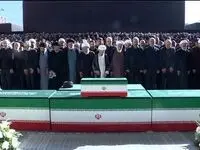 نماز آخر؛ ایران با اشک، رهبر شهید را بدرقه کرد+ فیلم کامل