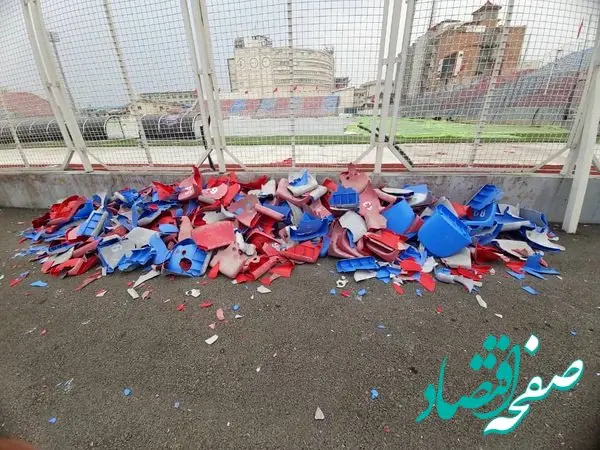 فاجعه در شهید وطنی/خسارت عجیب به ورزشگاه نساجی 