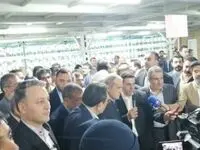 گزارش مدیرعامل سازمان صنایع کوچک و شهرک‌های صنعتی ایران به رئیس جمهور در بازدید از شهرک صنعتی قرچک