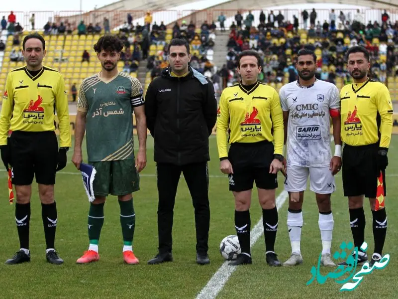 فیلم خلاصه بازی شمس آذر - چادرملو دوشنبه ۸ بهمن ۱۴۰۳ + گزارش کامل بازی شمس آذر و چادرملو