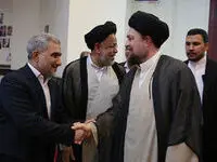 تصویری متفاوت از خوش و بش سیدحسن خمینی با وزیر روحانی + جزئیات