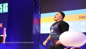 وزنه‌بردار ایران در تاشکند تاربخ ساز شد/ شکستن ۴ رکورد آسیا و جهان