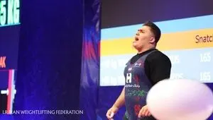 وزنه‌بردار ایران در تاشکند تاربخ ساز شد/ شکستن ۴ رکورد آسیا و جهان