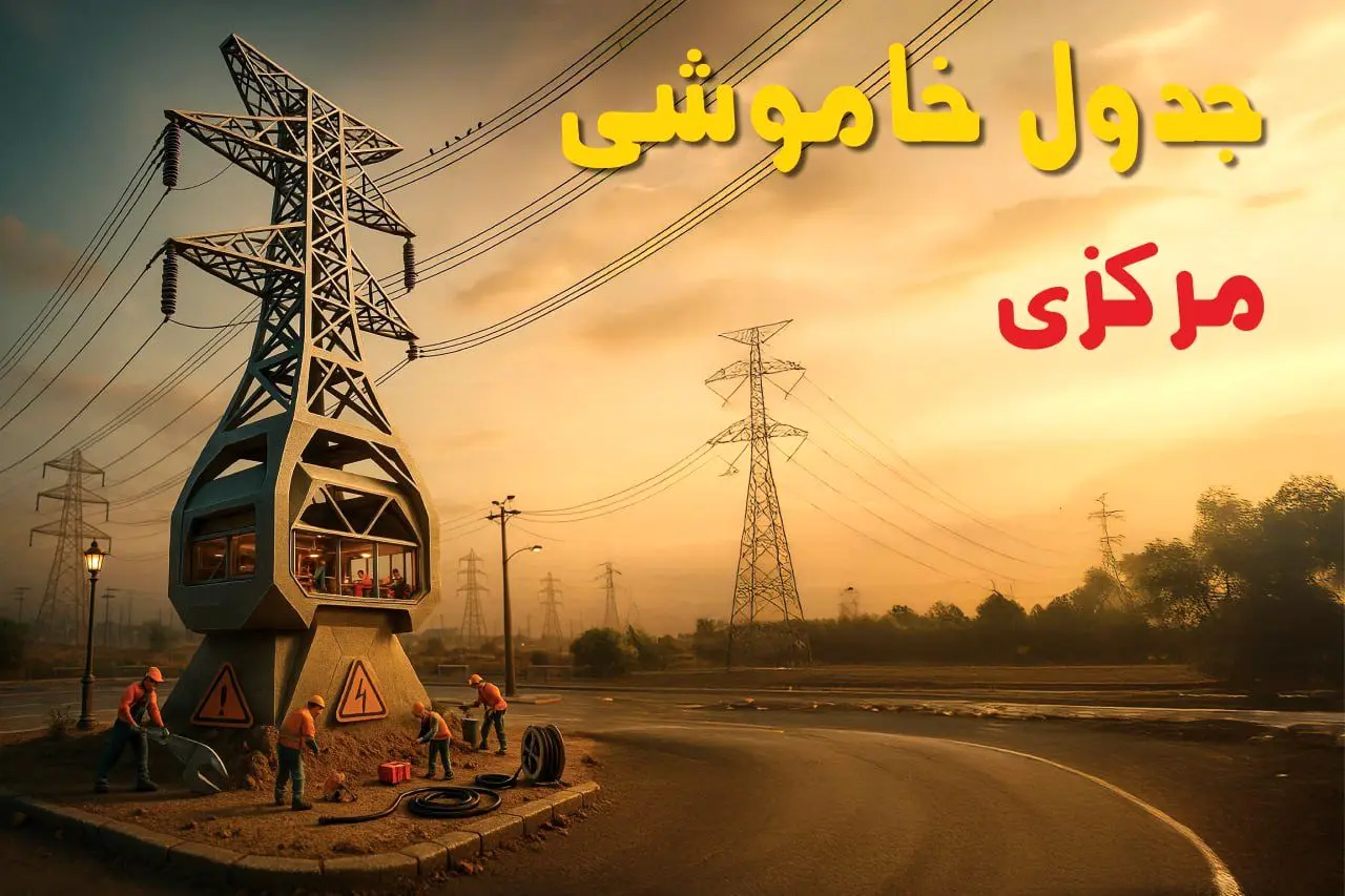 جدول خاموشی برق اراک فردا دوشنبه ۱۲ خرداد ۱۴۰۴ + ساعت قطع برق استان مرکزی دوشنبه ۱۲ خرداد