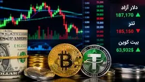 واگرایی تتر و دلار آزاد؛ بیت‌کوین در آستانه فتح کانال ۶۴ هزار دلار