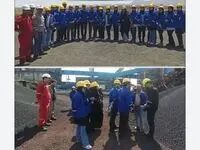 بازدید دانشجویان دانشکده صنعت و معدن شهرستان قروه از مجتمع صبانور