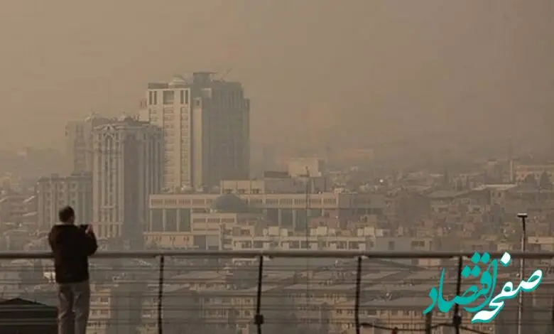 شاخص آلودگی هوا تهران امروز یکشنبه 2 دی 1403