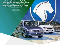 آخرین مهلت از وکالتی نمودن حساب ها در موسسه اعتباری ملل جهت خرید محصولات ایران‌خودرو