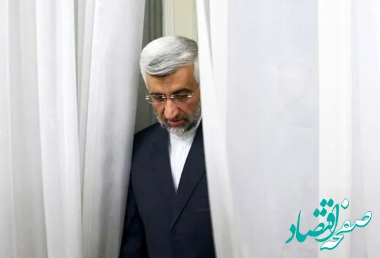 یک تصویر عجیب و غریب از محل سخنرانی سعید جلیلی