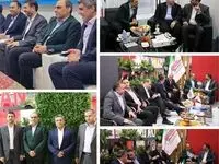 بازدید نماینده مردم اهواز از غرفه شرکت فولاد اکسین خوزستان و شرکتهای فولادی استان در نمایشگاه فولاد ۱۴۰۴