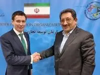 دیدار و رایزنی وزیر تجارت اتحادیه اقتصادی اوراسیا با وزیر صمت ایران در تهران