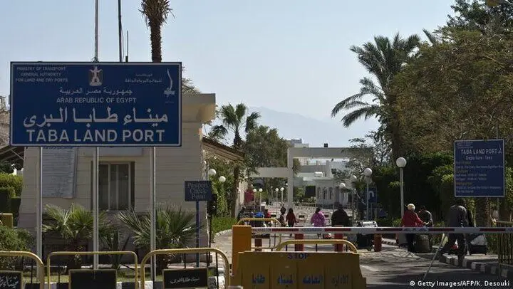 شهرک نشینان اسرائیلی برای ورود به مصر صف کشیدند