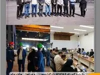 بازدید کمیته HSE&S شرکت معدنی و صنعتی چادرملو از واحدهای تولیدی مجتمع صنعتی