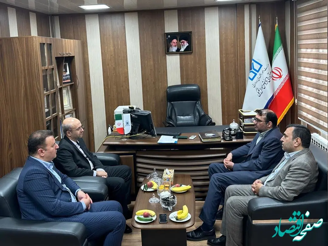 دیدار مدیرعامل اموال تملیکی با دادستان قزوین